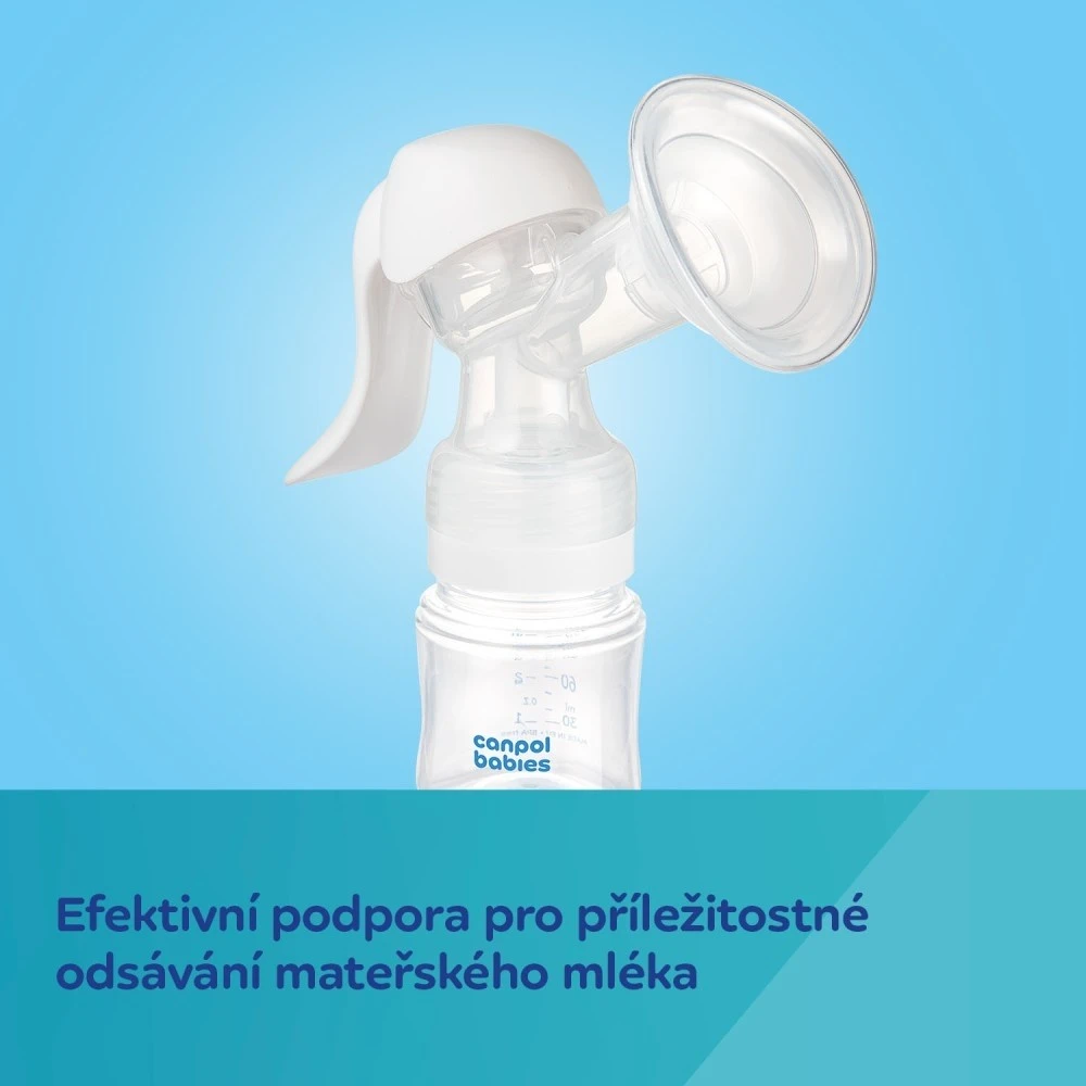 Canpol babies ruční odsávačka mateřského mléka Basic - 