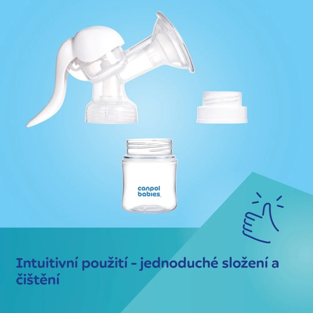 Canpol babies ruční odsávačka mateřského mléka Basic - 