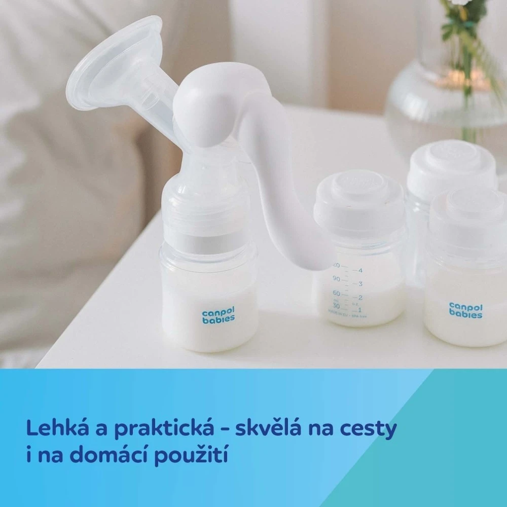 Canpol babies ruční odsávačka mateřského mléka Basic - 