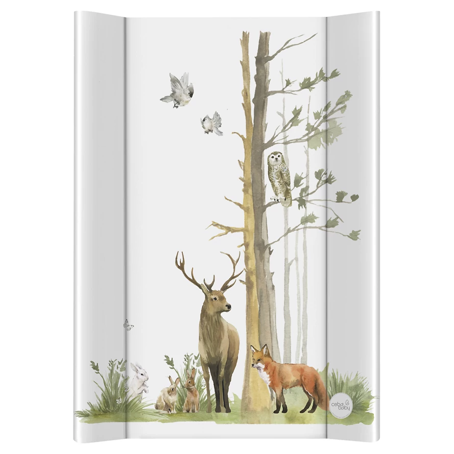 CEBA podložka měkká 70x50 dvojhranná varianta Woodland