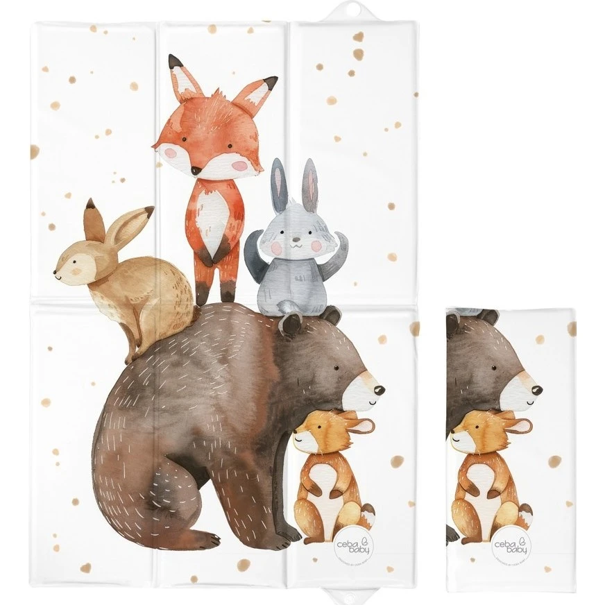 CEBA Cestovní přebalovací podložka varianta Forest friends