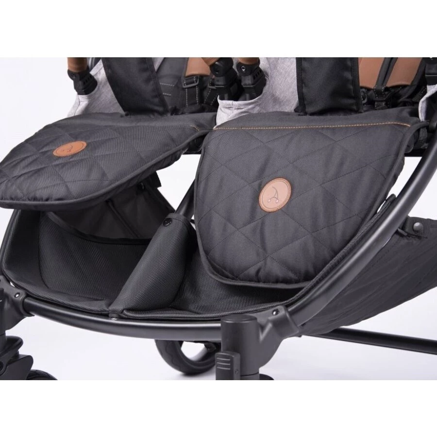 Enzo Twin Duo sportovní kočárek - Polohování nožiček