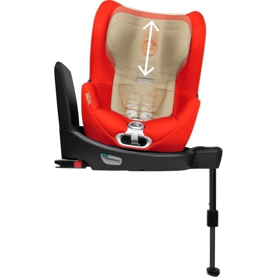 Cybex Sirona Q i-Size - Zvýšení opěrky