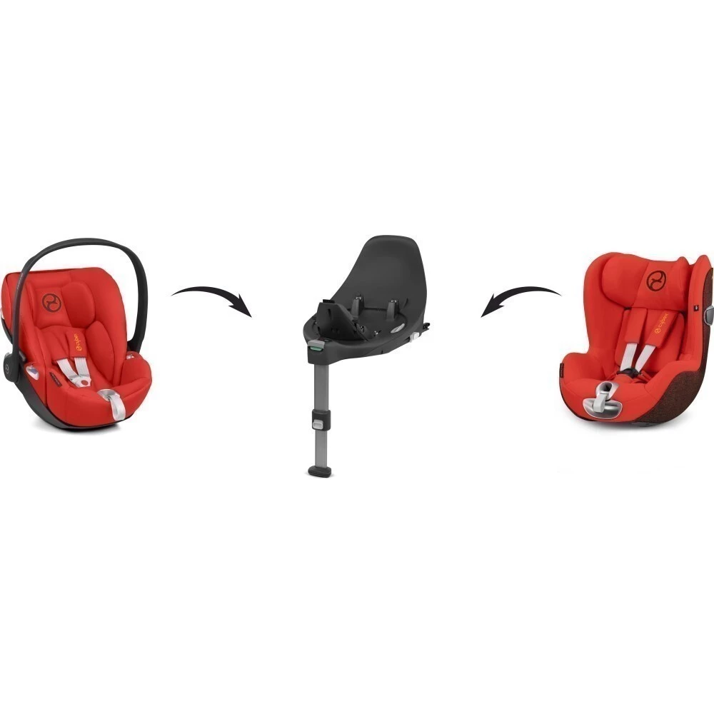Cybex základna base Z - Celý systém = základna, vajíčko Cloud Z a nástavba Sirona Z