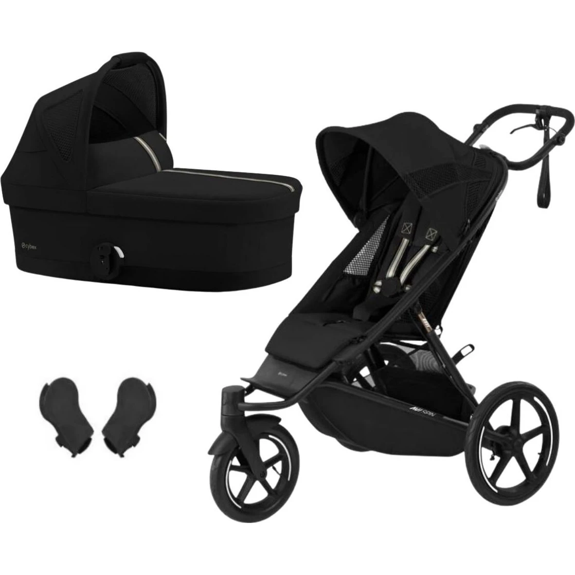 Cybex Avi Spin BLK MIDI set 3v1 varianta Moon black