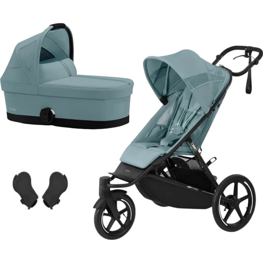 Cybex Avi Spin BLK MIDI set 3v1 varianta Stormy blue
