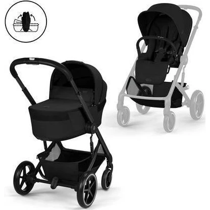 Cybex Balios + korba Fold B varianta Moon black