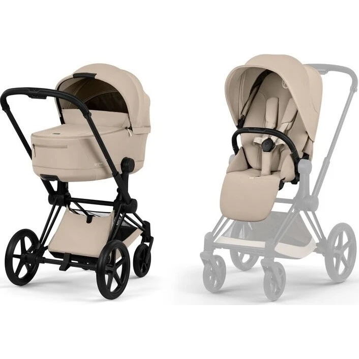 Cybex Priam comfort 2026 varianta Cozy beige/matt black