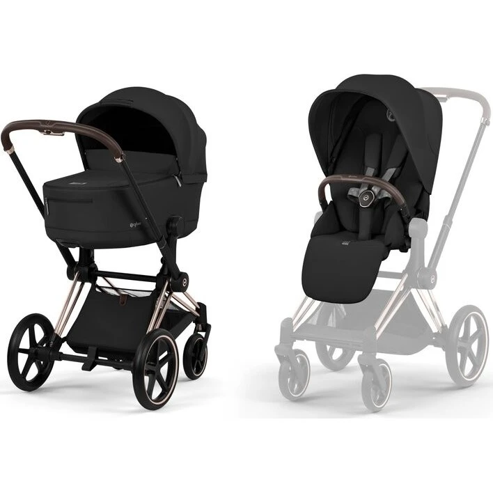 Cybex Priam comfort 2026 varianta Sepia black/rosegold 