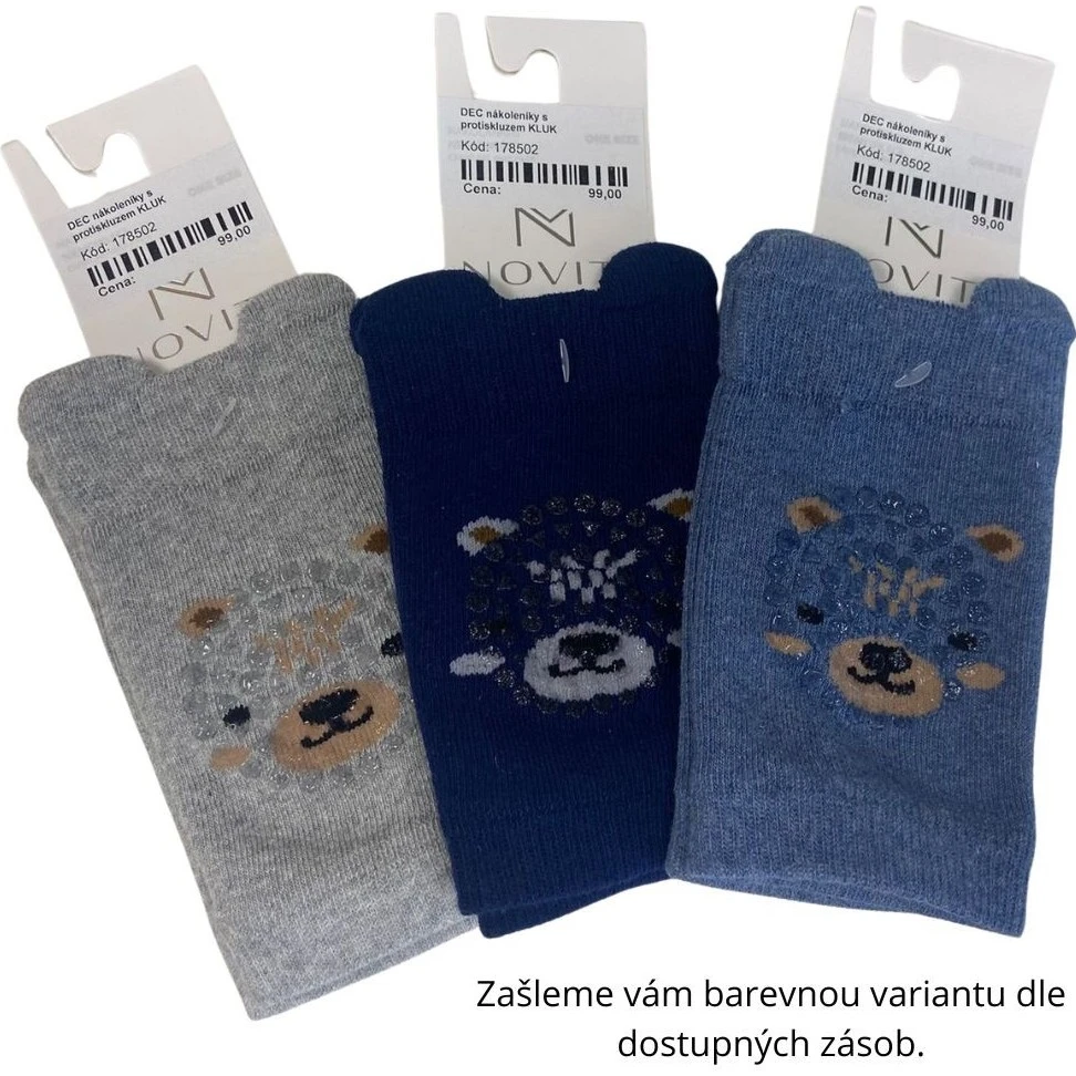 DEC Nákoleníky s protiskluzem varianta Kluk (1 pár)