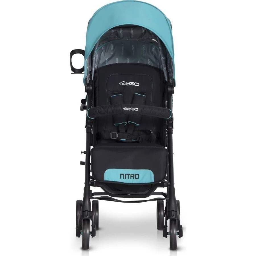 Easy GO Nitro - Čelní pohled kočárek Nitro