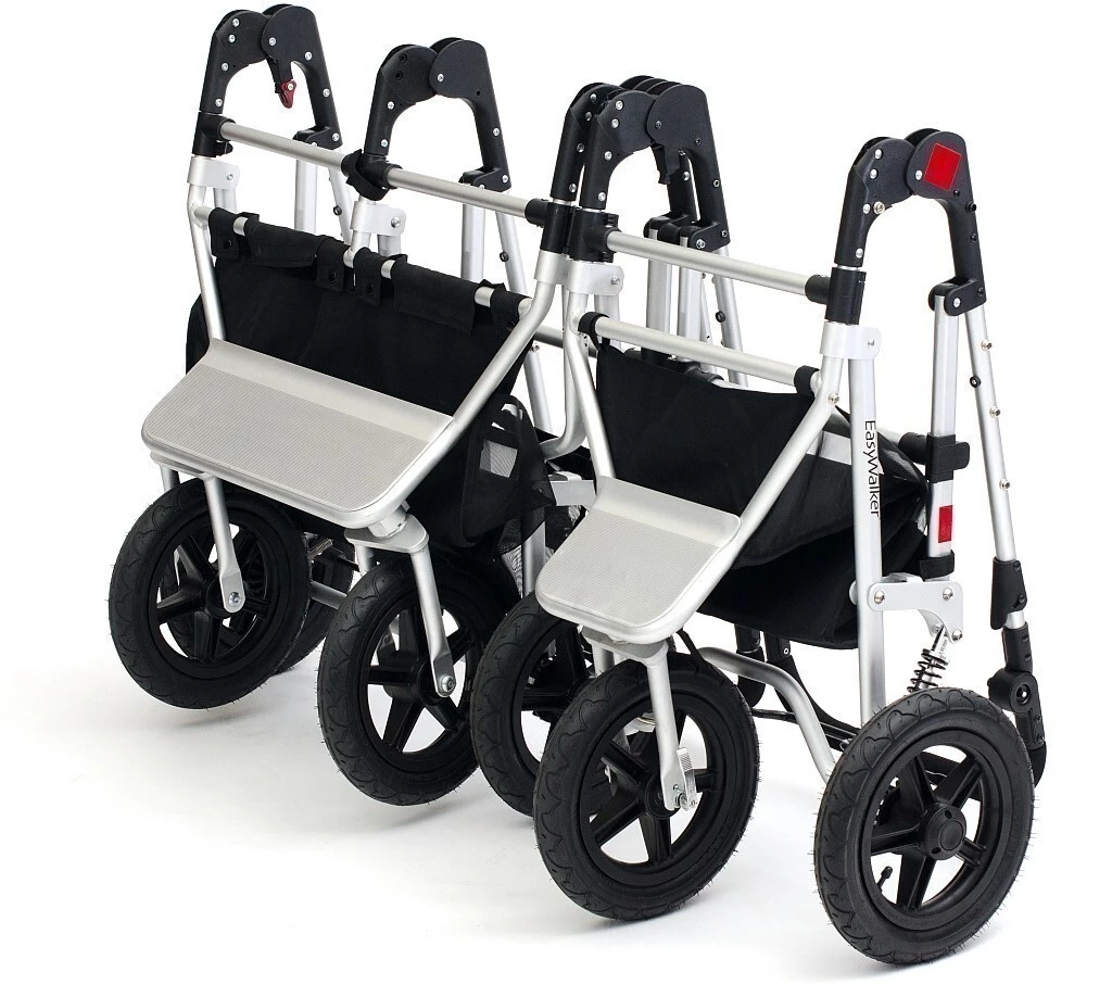 Easywalker pro trojčata - Složená konstrukce kočárku