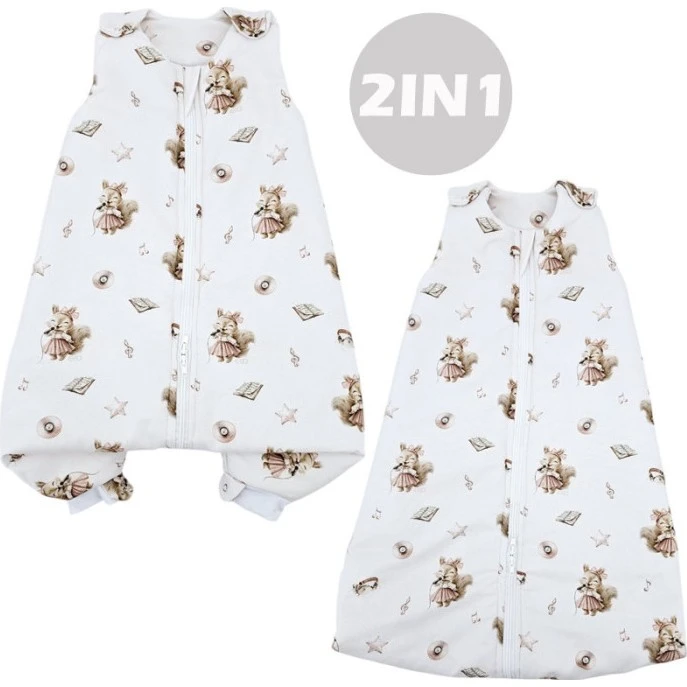 EKO Multifunkční spací pytel 2v1 bambus varianta Singer