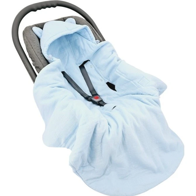 Eko Fusak do autosedačky mušelín varianta Blue