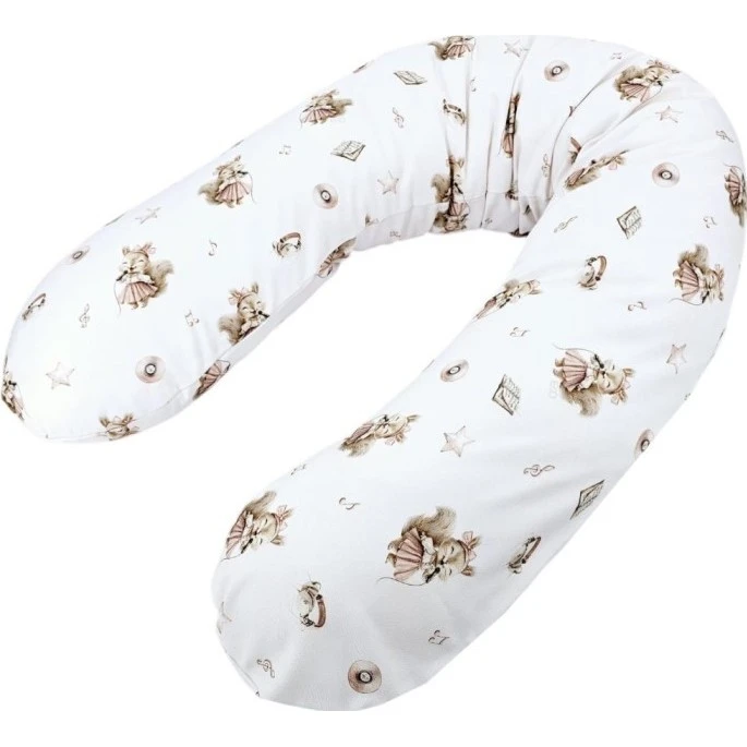 EKO Kojící polštář bambus silikonová kulička - 