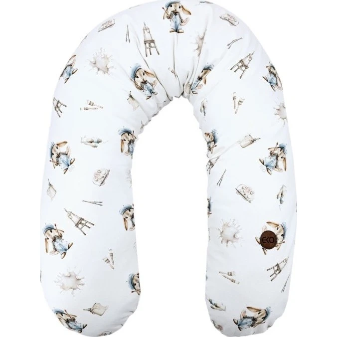 EKO Kojící polštář bambus silikonová kulička varianta Painter