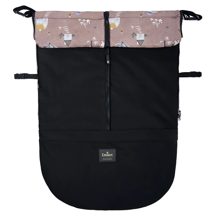 Emitex Jarní / podzimní nepadací deka ZIBIE varianta Black + Bearkins