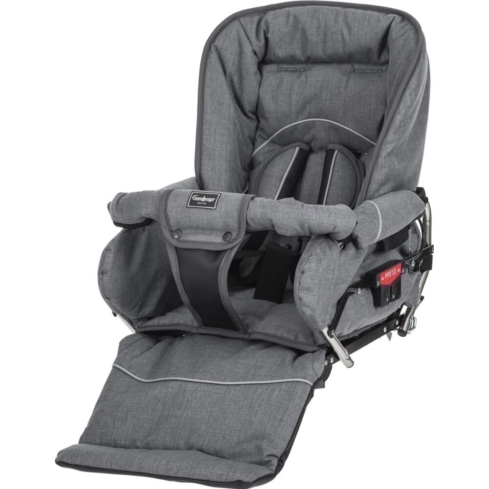 Emmaljunga Duo S + korba a sporťák - Grey sportovní sedačka