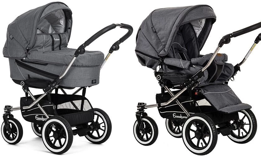 Emmaljunga Duo S + korba a sporťák