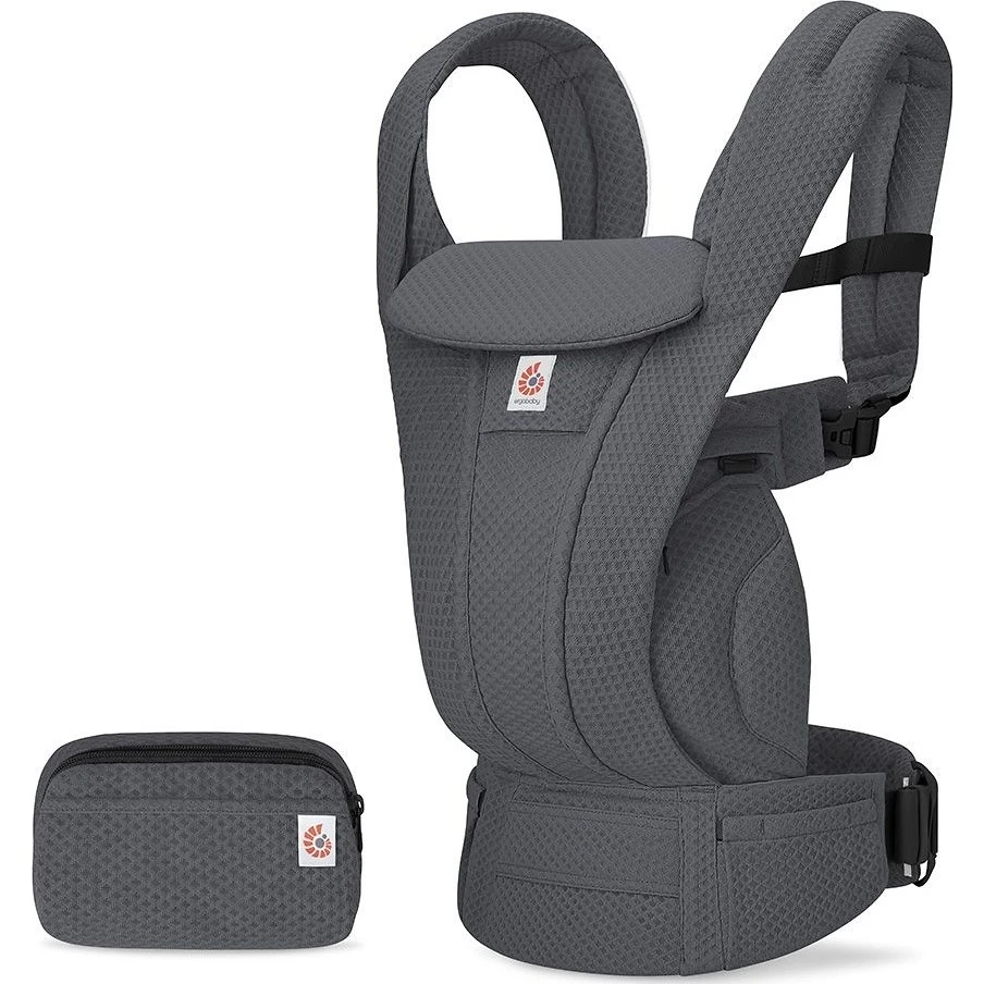 Ergobaby OMNI DELUXE Mesh varianta Graphite Grey
