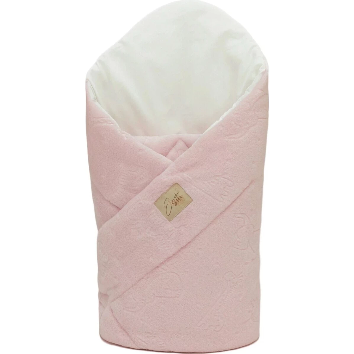 Esito Mikroplyšová zavinovačka pro miminko ZOO varianta Cameo pink