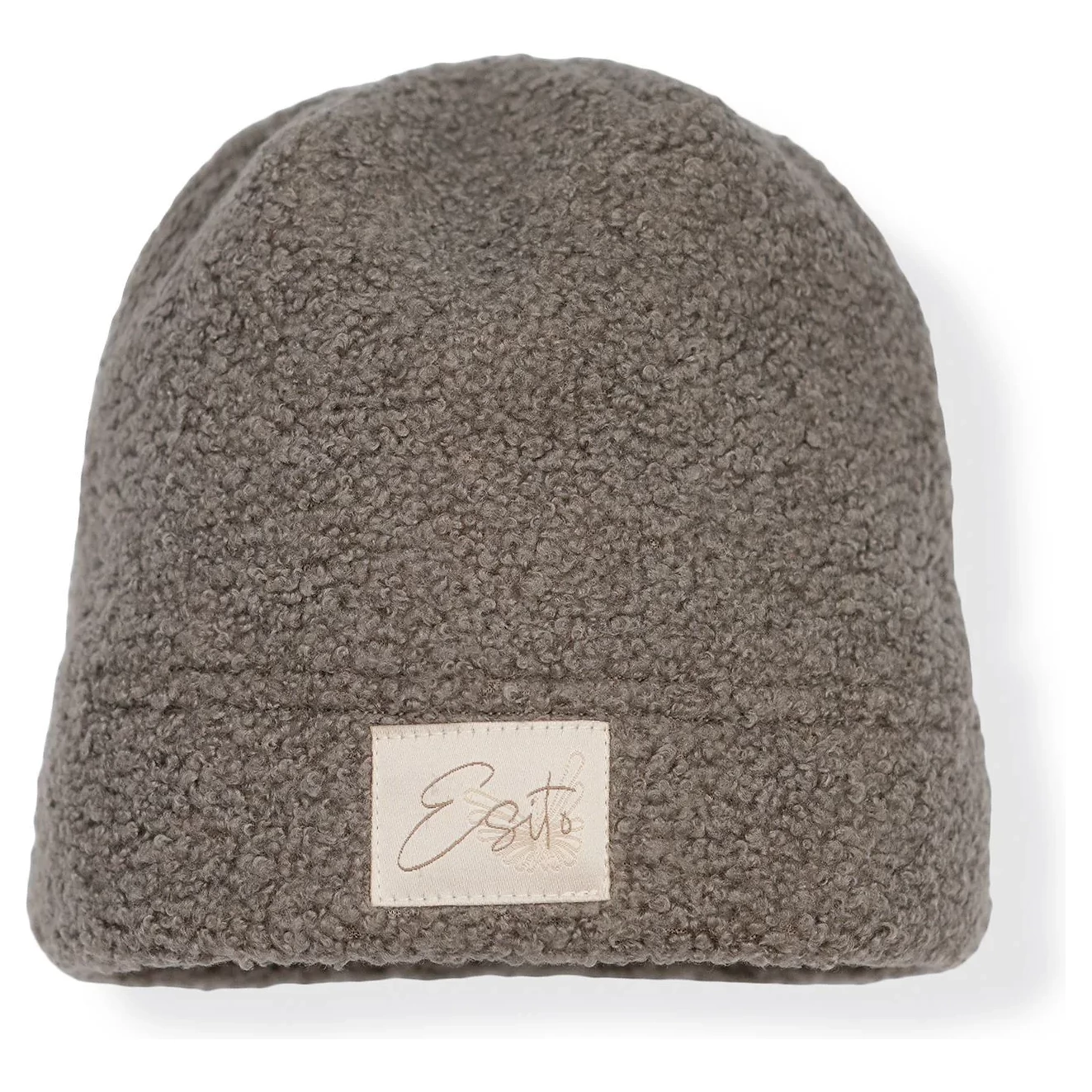 ESITO Zimní čepice Teddy fleece double varianta Hnědá 40