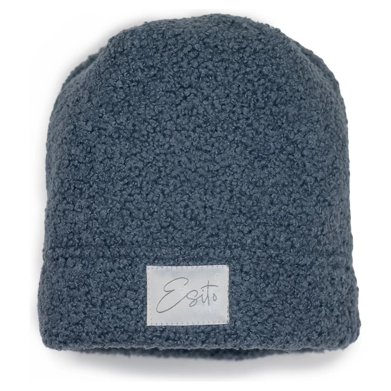 ESITO Zimní čepice Teddy fleece double varianta Modrá 44