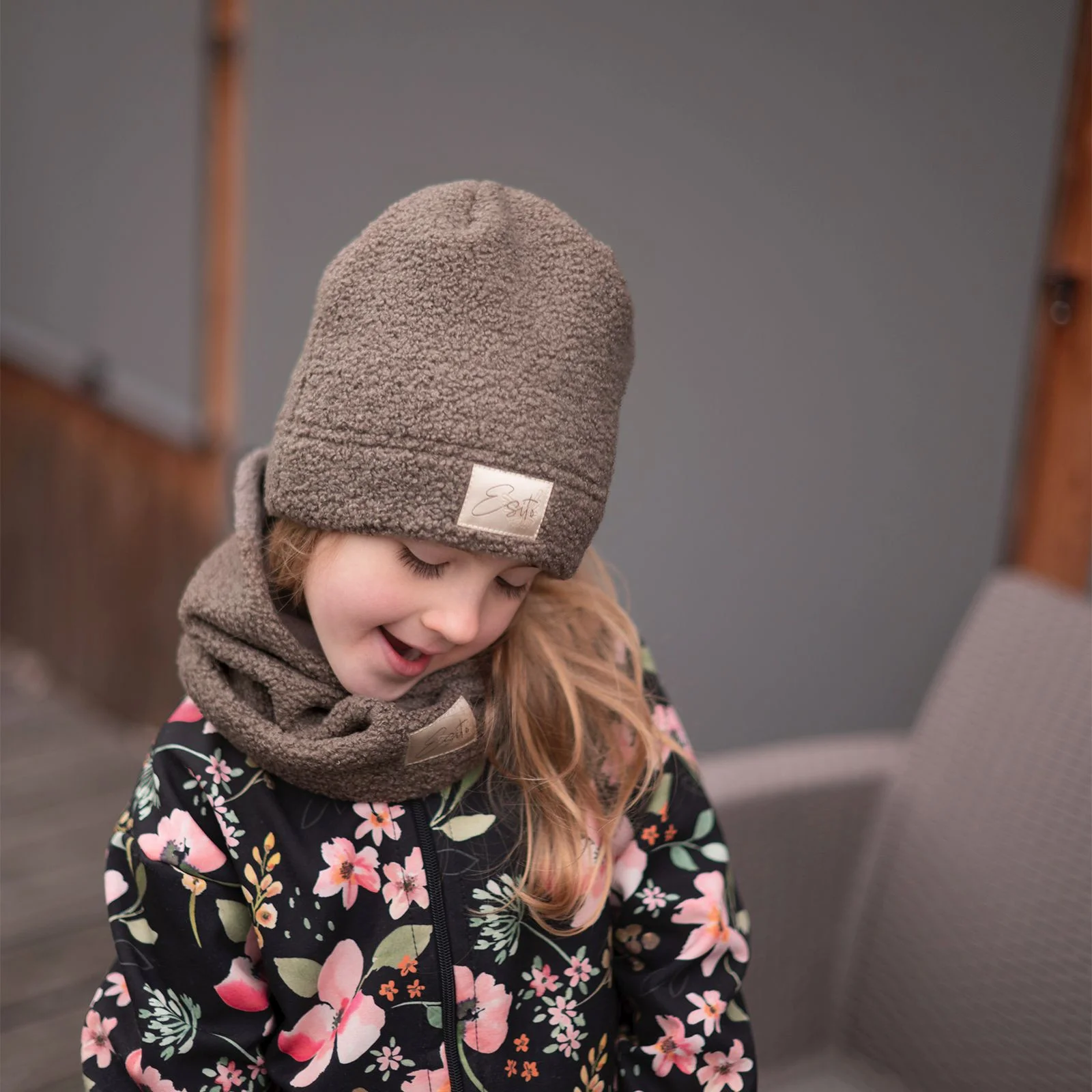 ESITO Zimní čepice Teddy fleece double - 