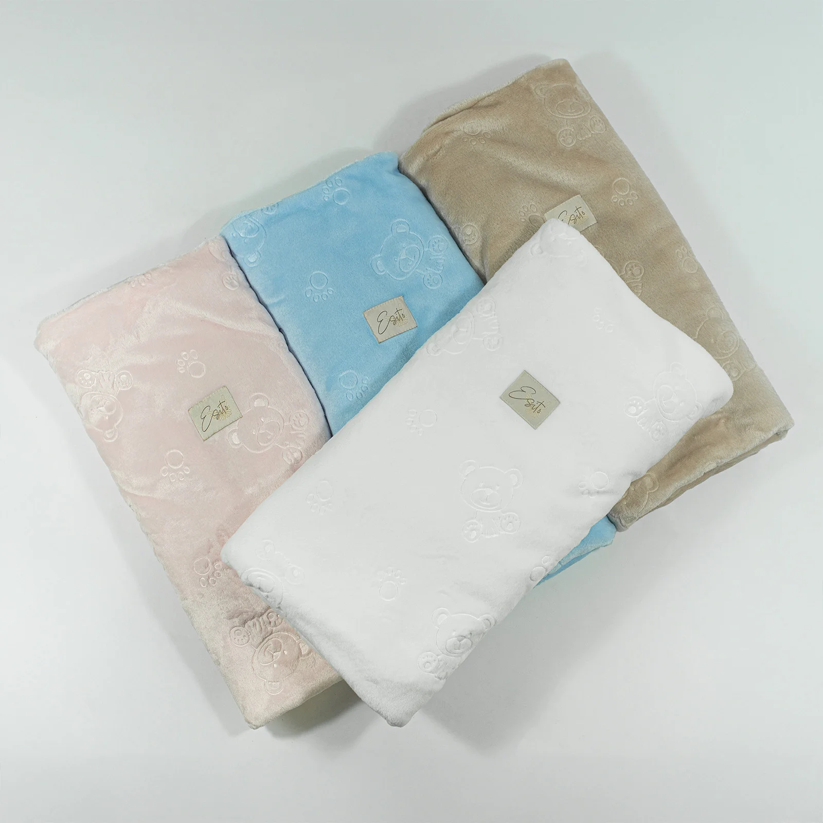 ESITO Dvojitá dětská deka mikroplyš Bear - 