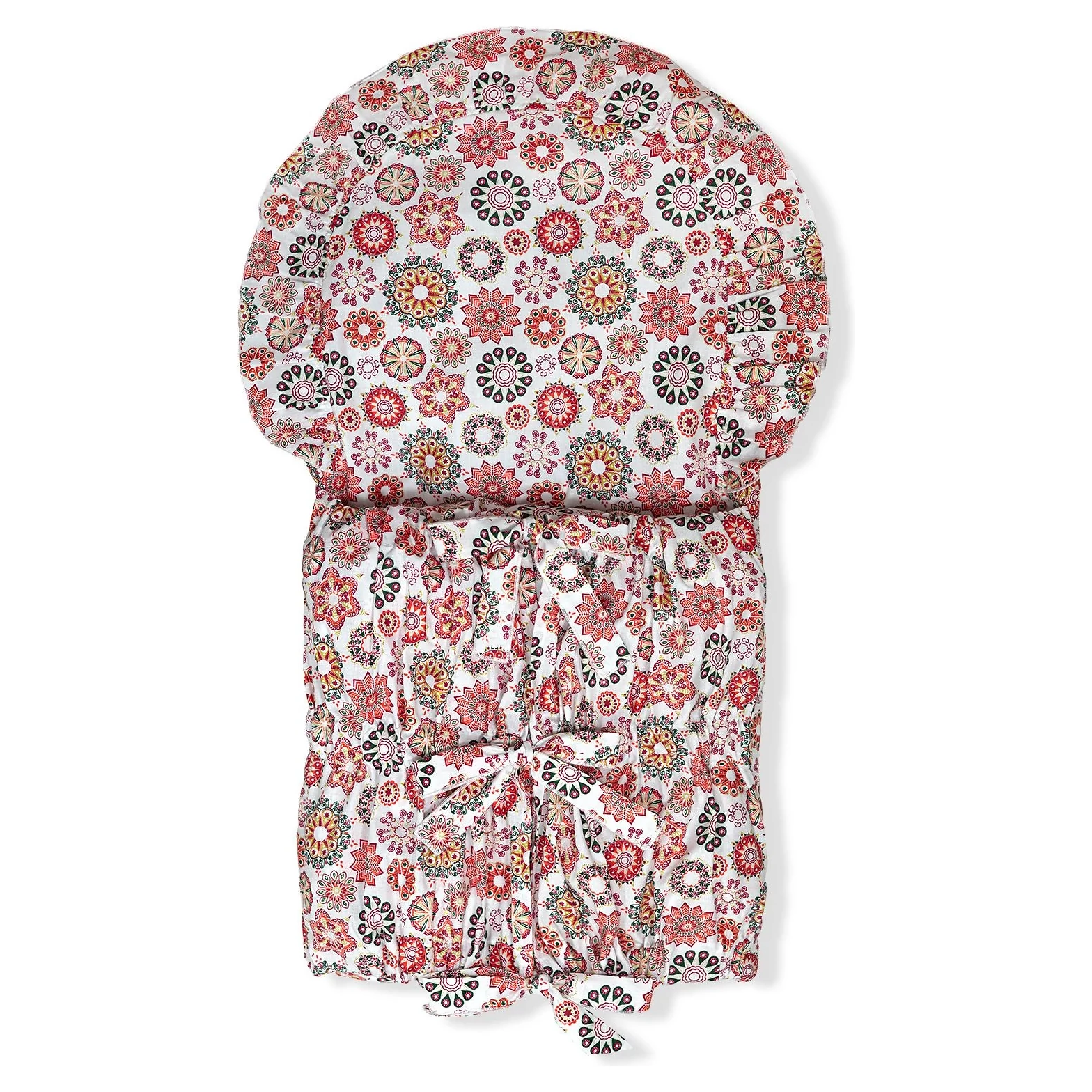 ESITO Klasická zavinovačka obdélníková varianta Mandala červená