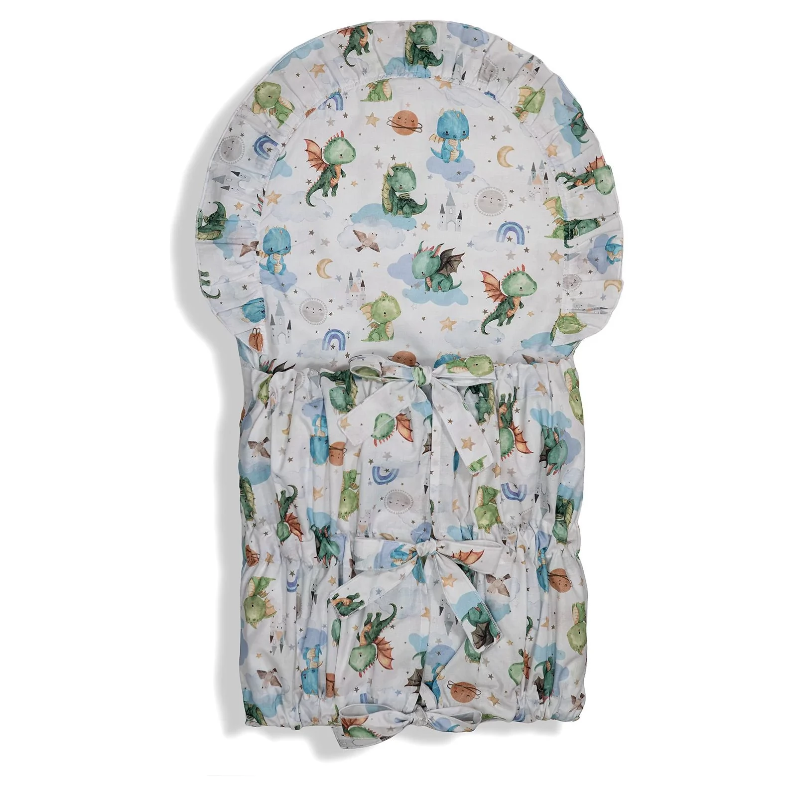 ESITO Premium klasická zavinovačka obdélníková varianta Modrá dráček