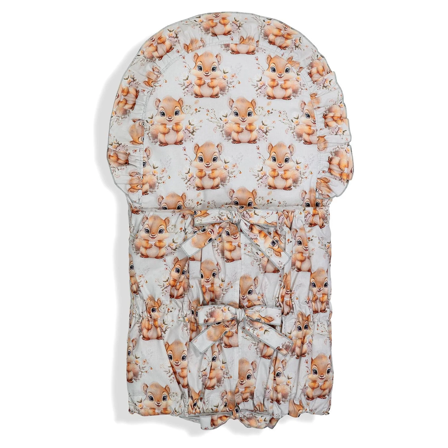 ESITO Premium klasická zavinovačka obdélníková varianta Bílá veverka