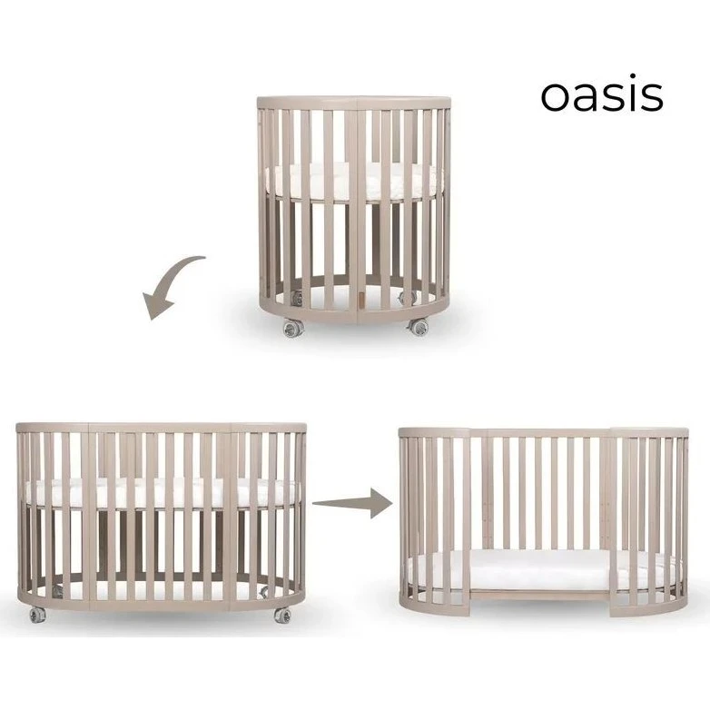 Espiro postýlka Oasis 3v1 s matracemi - 