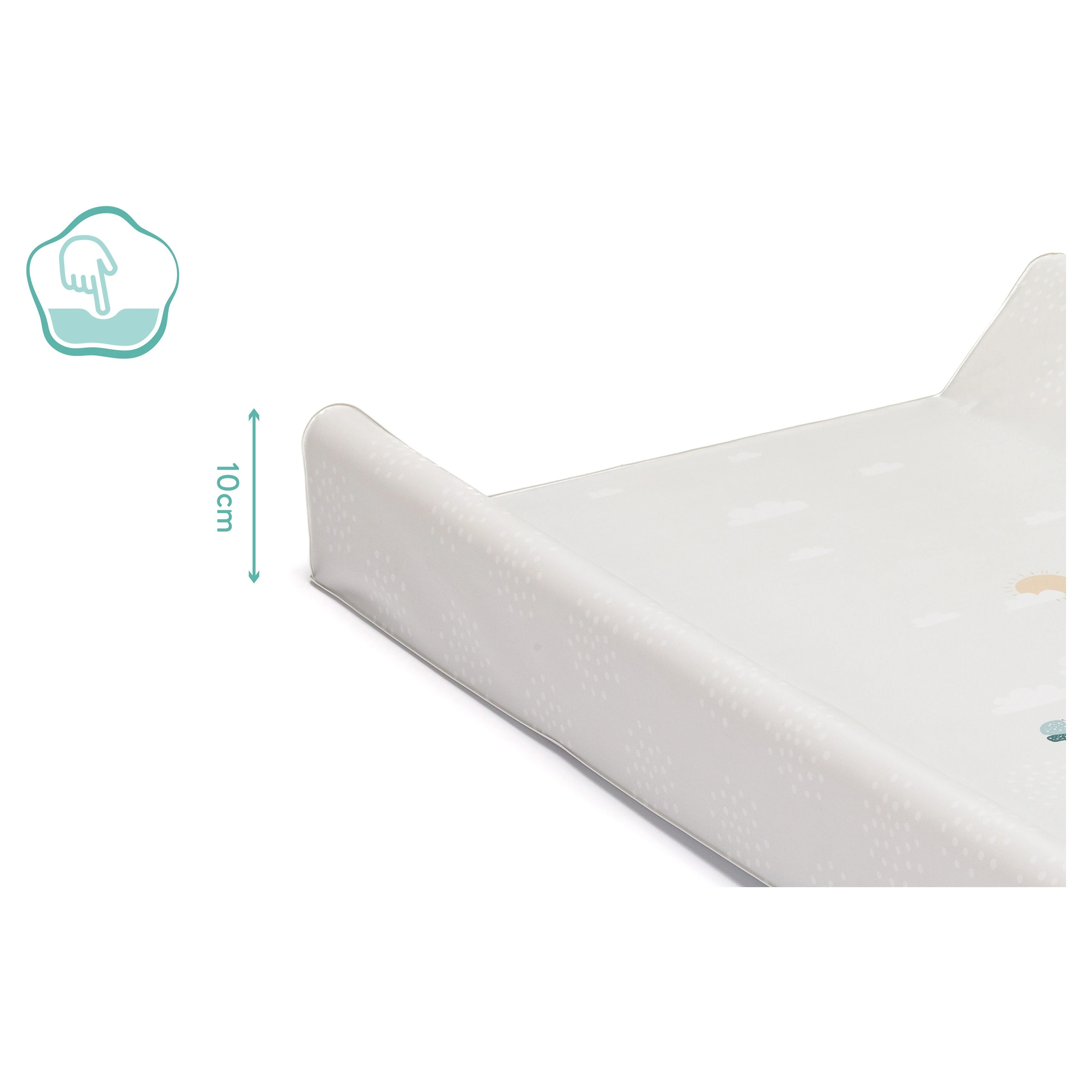 Fillikid Přebalovací podložka 2 hranná pevná 80x47cm - 