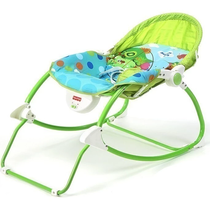 Fisher Price lehátko Wibra color - Zaaretování proti houpání