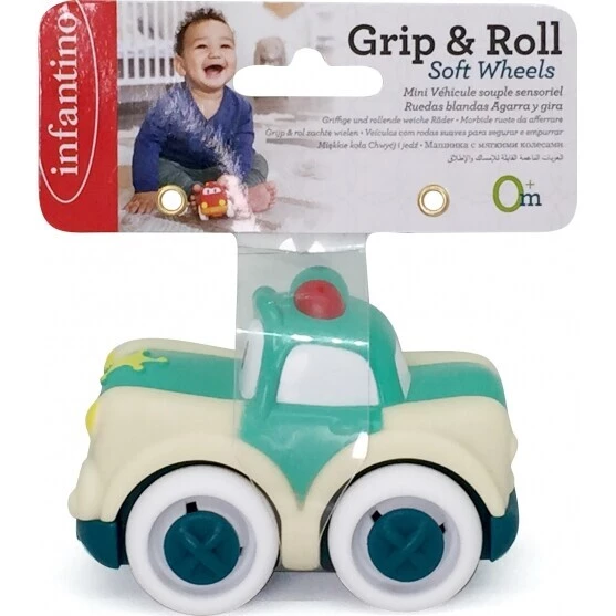 Infantino Autíčko Soft Wheels - 