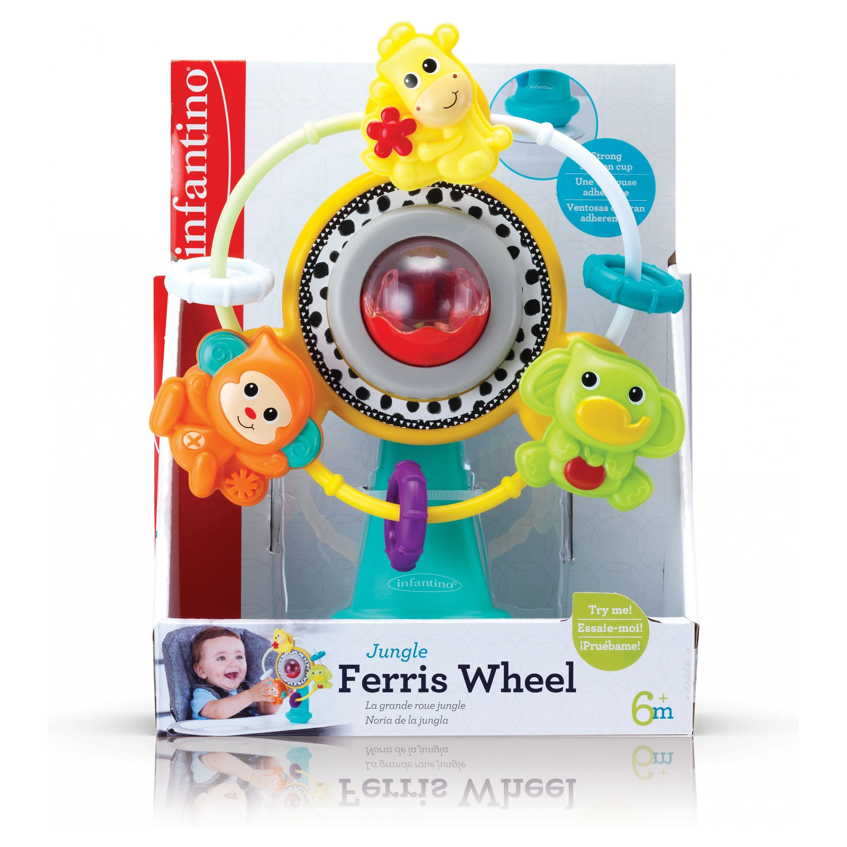 Infantino Kolotoč se zvířátky Jungle - 