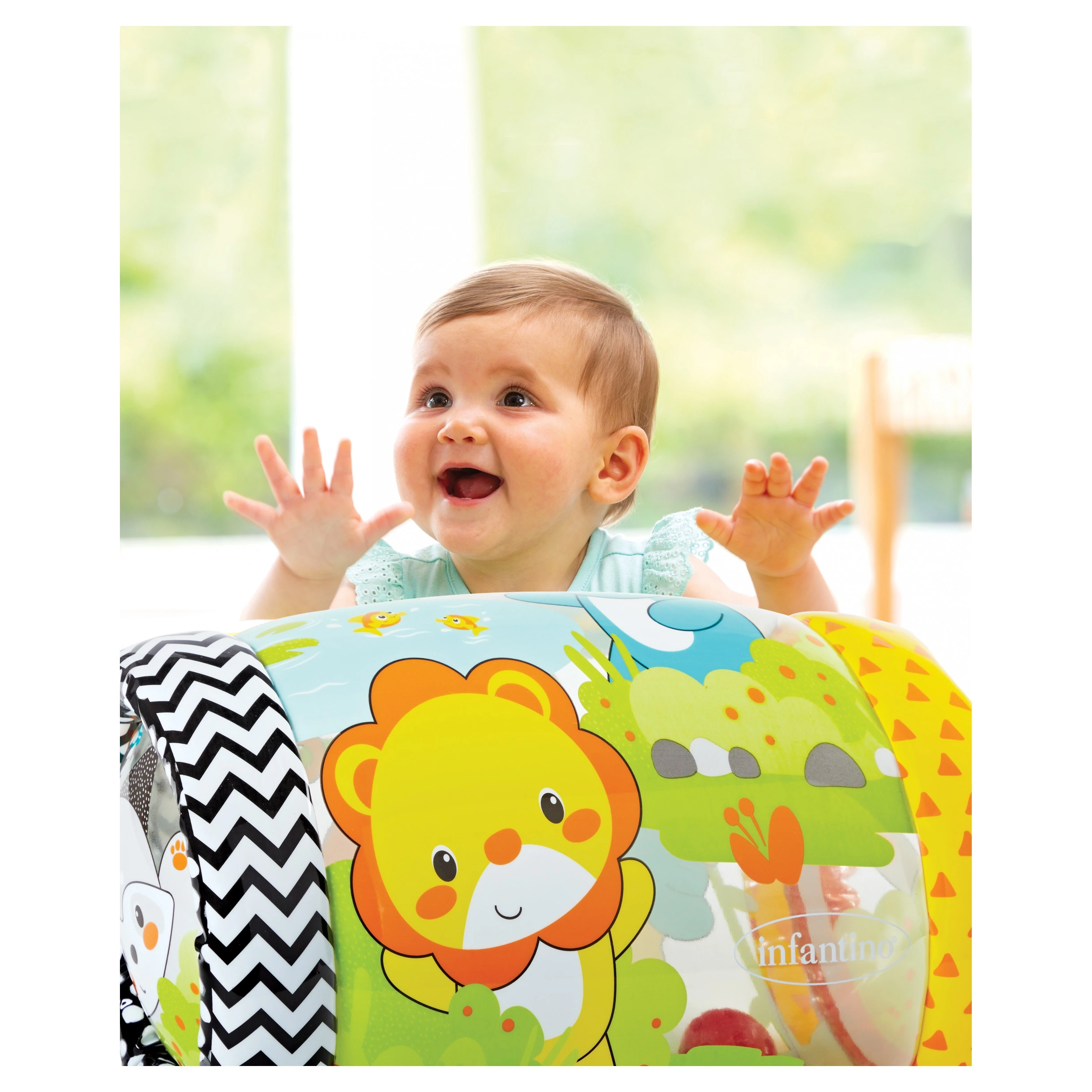 Infantino Nafukovací válec džungle - 