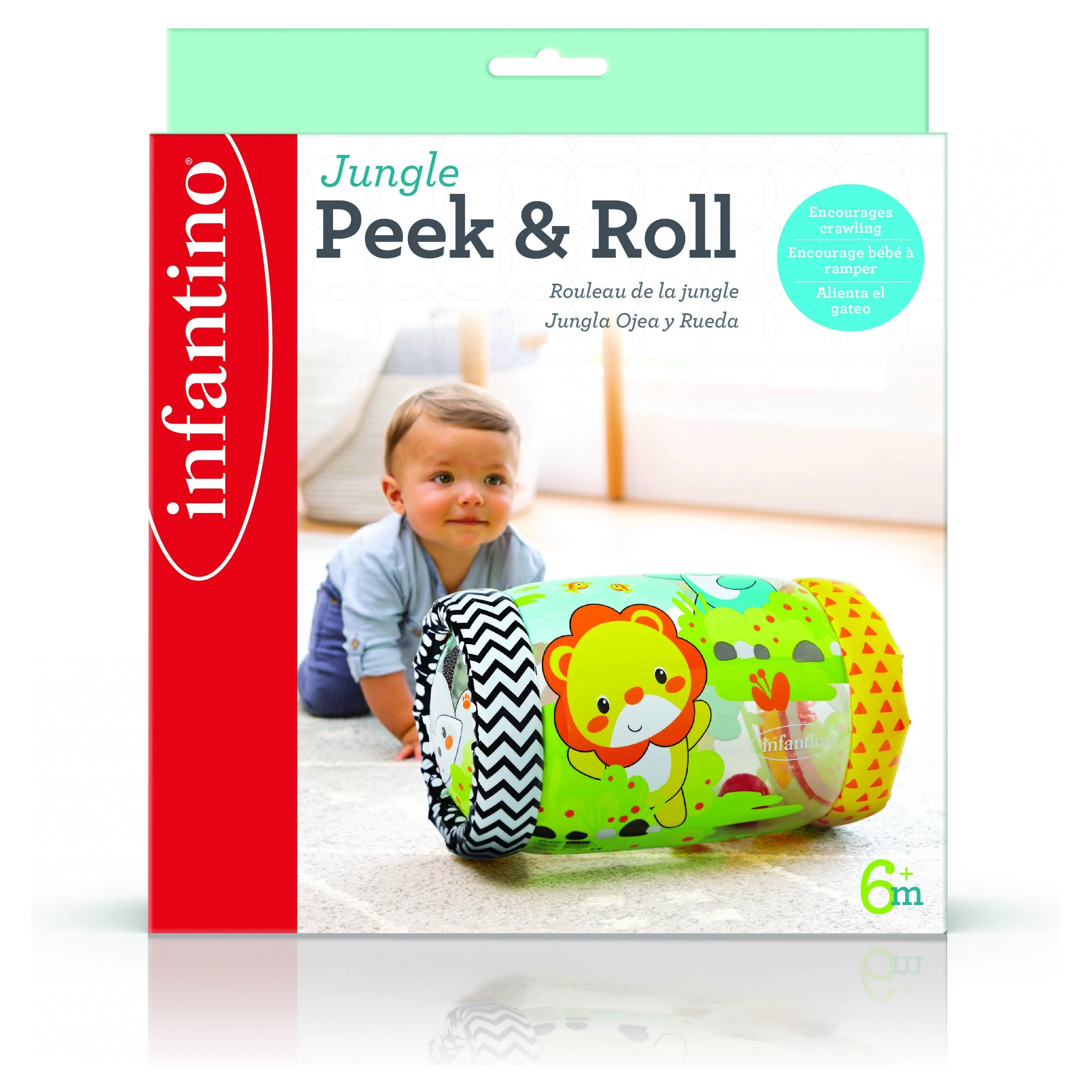 Infantino Nafukovací válec džungle - 