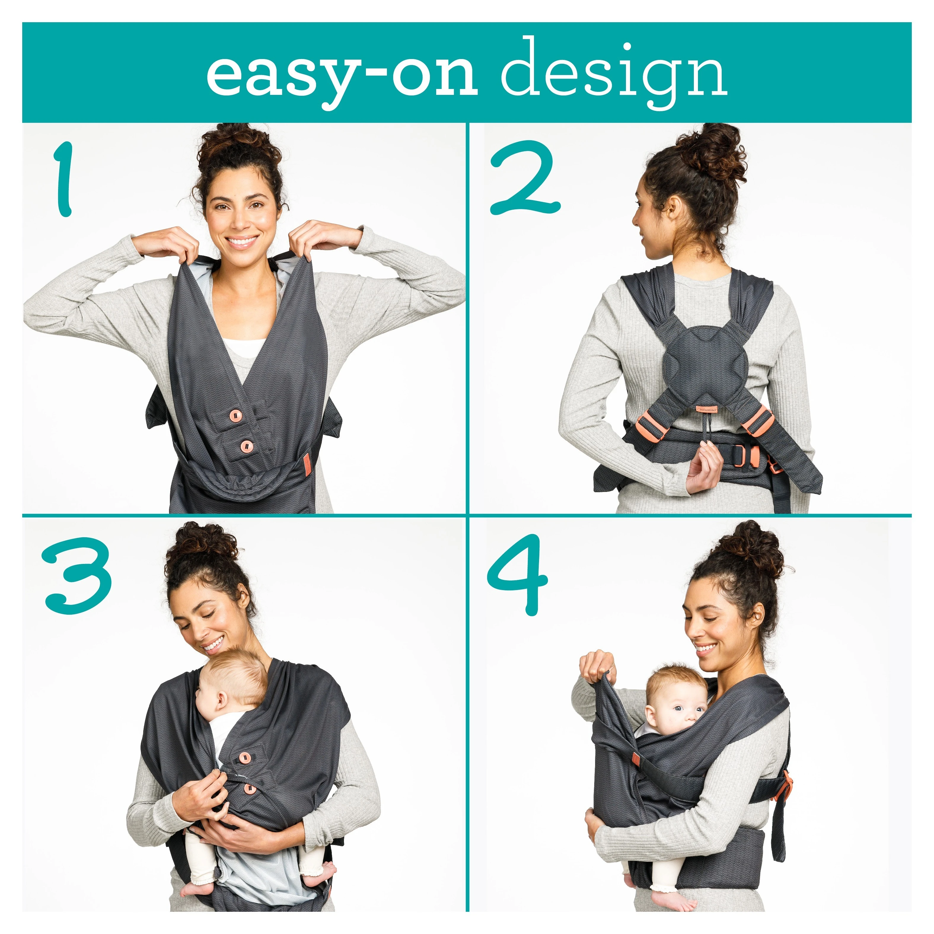 Infantino Nosítko Hug & Cuddle - 