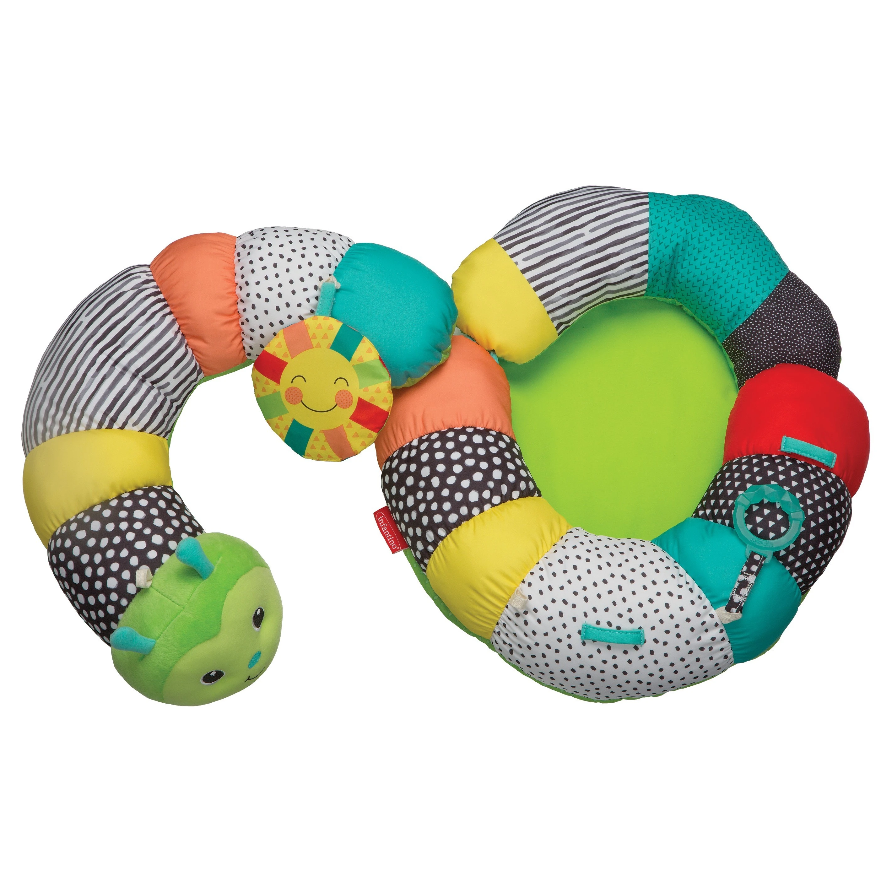 Infantino Polštářek 2v1 pro hru na bříšku housenka - 