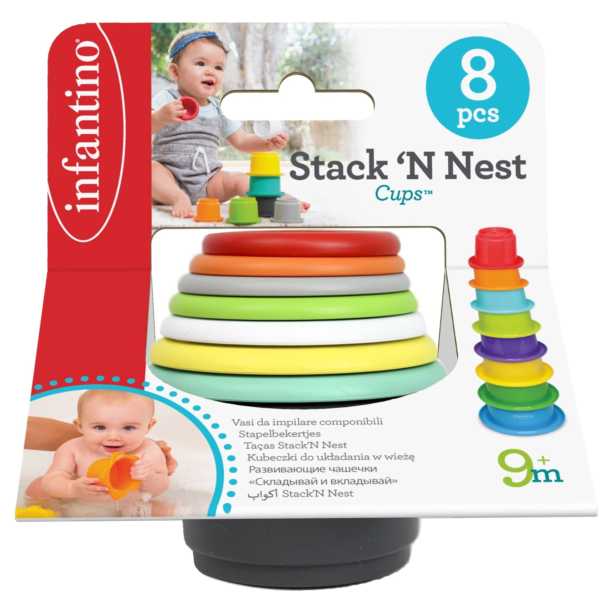 Infantino Stohovací kelímky - 