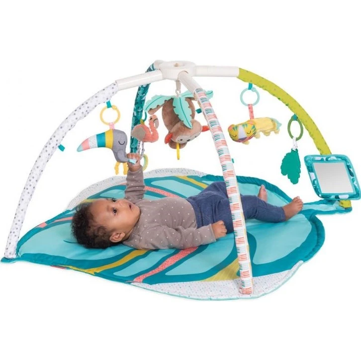 Infantino Hrací deka s hrazdou 4v1 Twist & Fold Zoo - 