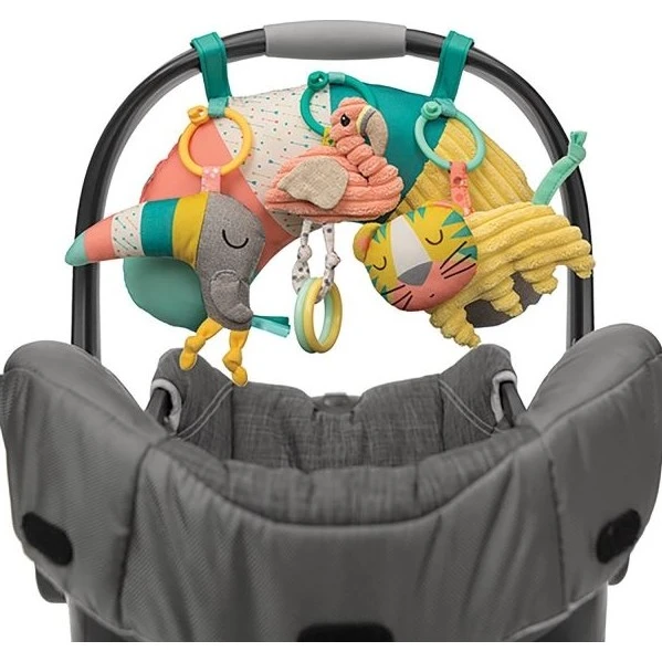 Infantino Hrací deka s hrazdou 4v1 Twist & Fold Zoo - 