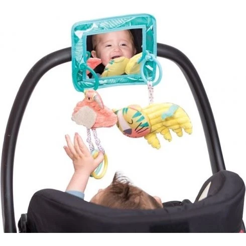 Infantino Hrací deka s hrazdou 4v1 Twist & Fold Zoo - 