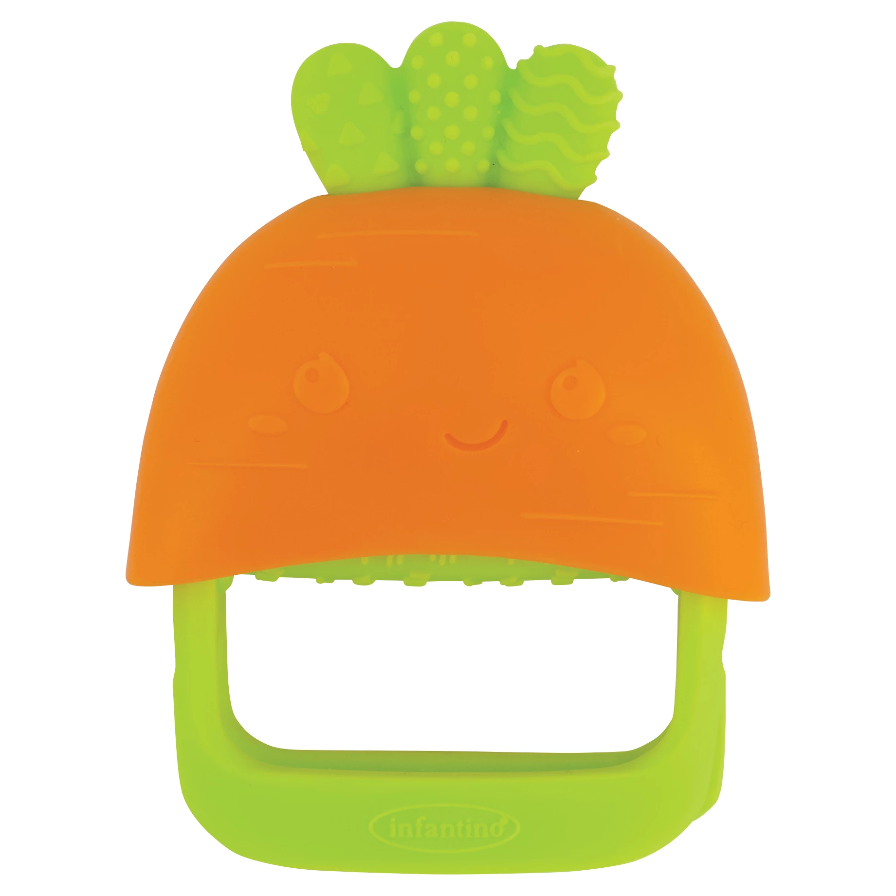 Infantino Kousátko silikonové ovoce/zelenina varianta Handy Dandy