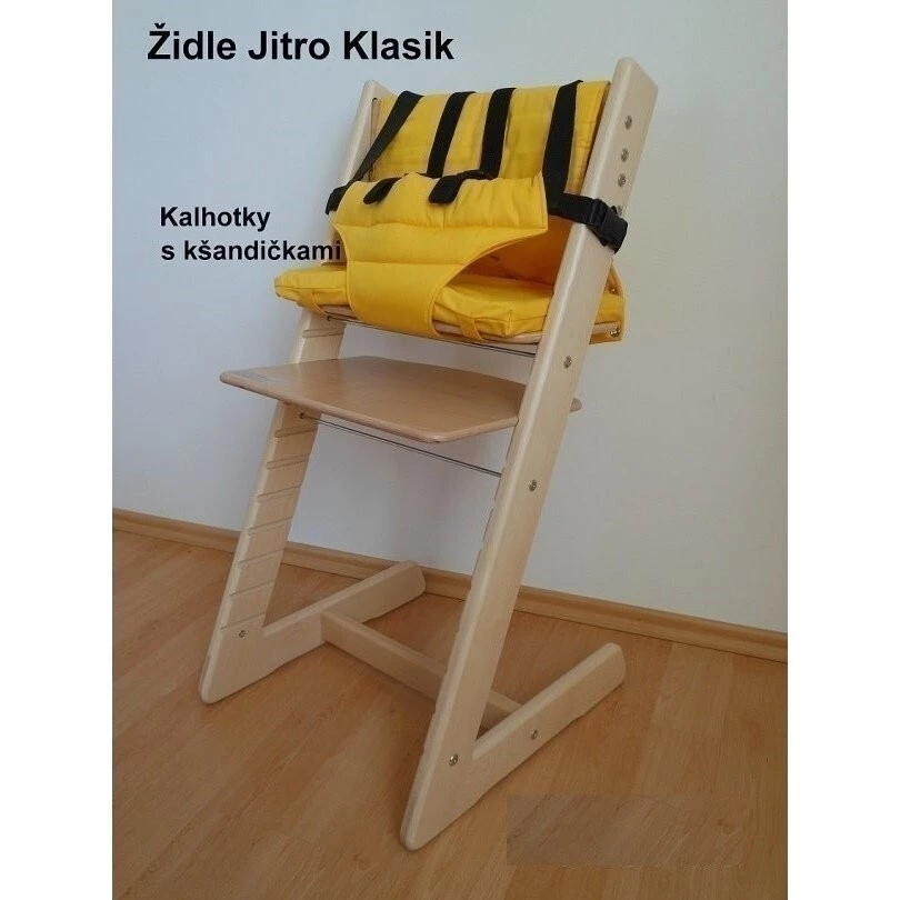 JITRO Rostoucí židle Klasik - Kalhotky s kšandami