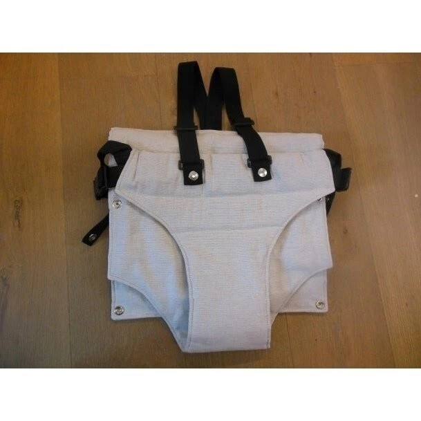 Jitro Vatelínové kalhotky s kšandami - Lněná