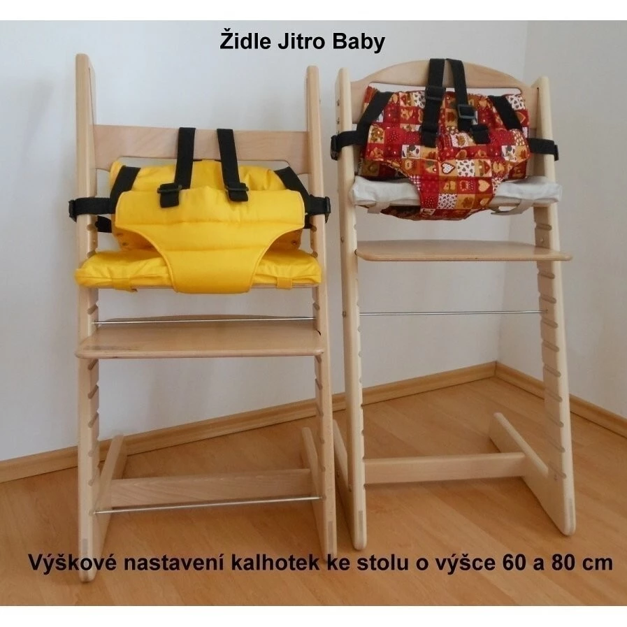 Jitro Vatelínové kalhotky s kšandami - Výškové nastavení kalhotek