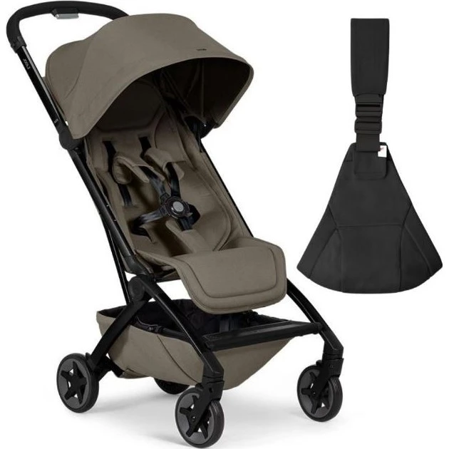 Joolz AER2 kočárek BUNDLE set s Ergobaby Upsie varianta Hazel brown / onyx black
